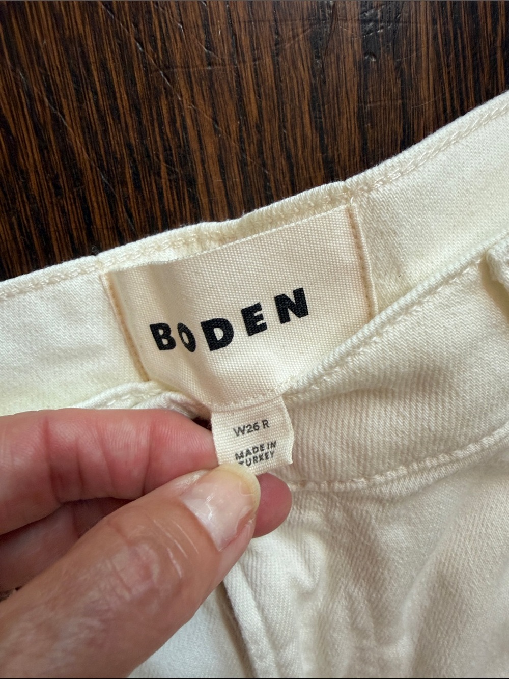 Bodrn white pants with embroidery - Picture 2 of 6
